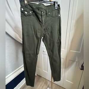 True Religion Women's Khaki Jeans